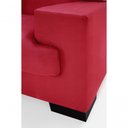 Ver imagem 2 de Sofá Manu Conjunto 2 e 3 Lugares Clássico Fixo Confortável Sala Império Vermelho 373