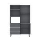 Ver imagem 3 de Kit Livia 1,20 Cinza - Vrk Comercio On-Line