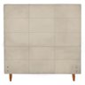 Cabeceira Raissa 1,20 Cm Para Cama Box Suede Bege - 1