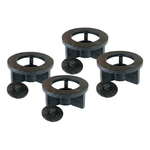 Rechaud Fogareiro de Pedra Sabão 20 Cm - Kit 04 Unidades