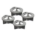 Ver imagem 3 de Rechaud Fogareiro de Pedra Sabão 20 Cm - Kit 04 Unidades