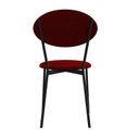 Ver imagem 2 de Cadeira Fixa Estofada Vintage Elipse com 2 Unidades