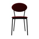 Ver imagem 6 de Cadeira Fixa Estofada Vintage Elipse com 2 Unidades