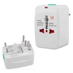 Adaptador de Tomada Universal para Viagem - 150 Países - Bivolt - 1