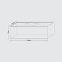 Ver imagem 5 de Caixa Porta Lenços de Papel Luvas Interfolha em Acrílico