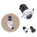 Ver imagem 1 de Spot Led Embutir Retrátil Aiva 24° 7w 2700k C/ Facho Direcionável 360° Br St2925