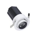 Ver mais imagens de Spot Led Embutir Retrátil Aiva 24° 7w 2700k C/ Facho Direcionável 360° Br St2925