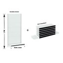 Ver imagem 2 de Gondola Parede 170 Amapa Flex Inicial Branco 7 band PE Preto - Amapá