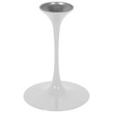 Ver imagem 1 de Base de Mesa Lateral Saarinen Redonda Alumínio 51cm Branco