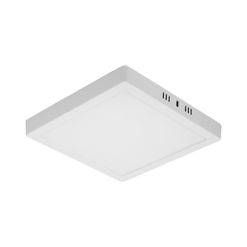 Painel Led 18w Sobrepor Taschibra Quadrado 21x21 Branco Lux Luz Quente 3000k 6500k - 5