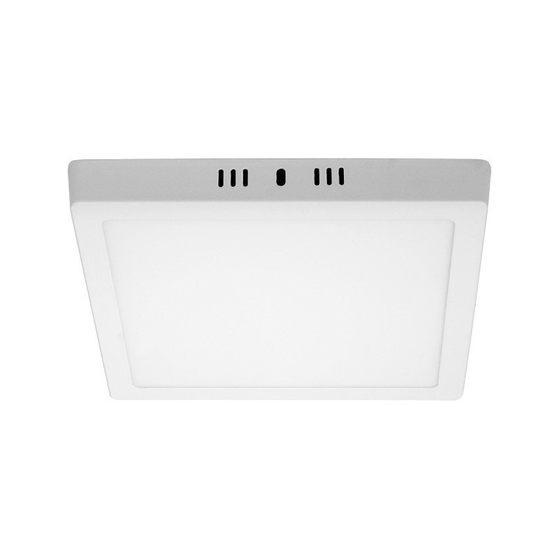 Painel Led 18w Sobrepor Taschibra Quadrado 21x21 Branco Lux Luz Quente 3000k 6500k - 7