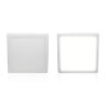Painel Led 18w Sobrepor Taschibra Quadrado 21x21 Branco Lux Luz Quente 3000k 6500k - 2