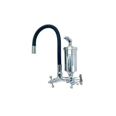 Torneira de Filtro 1189 3/4 Parede Preta C-33 Metal