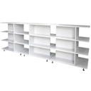 Ver imagem 1 de Gôndola Central 3metros Mdf 4 Prateleiras