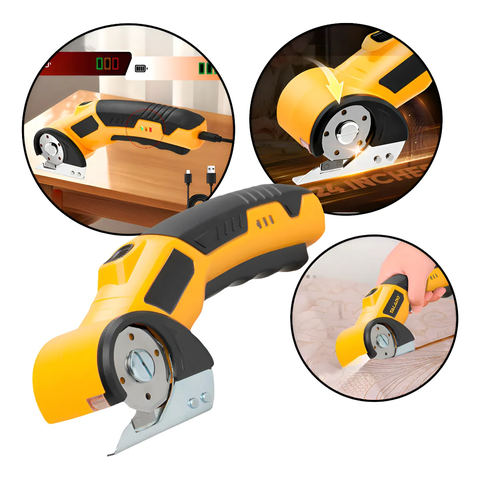 Cortador Elétrico de Tecido sem Fio Bananinha Portátil Lâmina