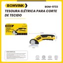 Ver mais imagens de Cortador Elétrico de Tecido sem Fio Bananinha Portátil Lâmina