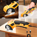 Ver imagem 4 de Cortador Elétrico de Tecido sem Fio Bananinha Portátil Lâmina