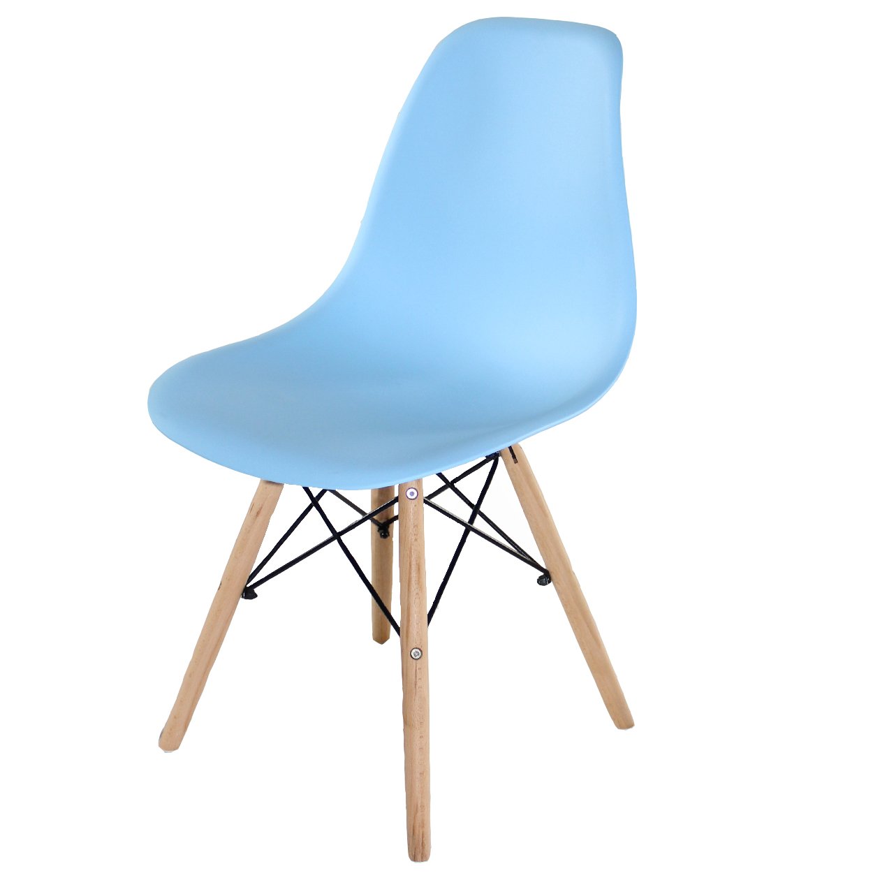 Kit 4 Cadeiras Eames Eifell 130pp Cor:azul - 2