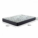 Ver imagem 2 de Colchão Casal Prorelax com Molas Bonnel 138x188x20cm Strass Basic Preto Cinza