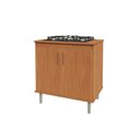Ver imagem 2 de Balcão Cooktop 5 Bocas Movelove Turim Nature 2 Portas
