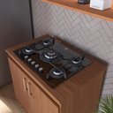 Ver imagem 4 de Balcão Cooktop 5 Bocas Movelove Turim Nature 2 Portas