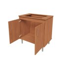 Ver imagem 3 de Balcão Cooktop 5 Bocas Movelove Turim Nature 2 Portas