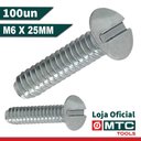 Ver imagem 2 de PARAFUSO C.LETILHA FENDA M6 X 25MM ZINCO BRANCO - 100PÇS