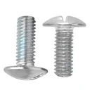 Ver imagem 1 de PARAFUSO C.LETILHA FENDA M6 X 25MM ZINCO BRANCO - 100PÇS