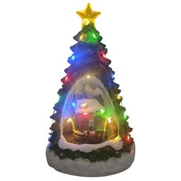 Vila Natalina Arvore de Natal Toca Musicas Luxo Movimento Bivolt - 10