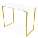 Ver imagem 1 de Escrivaninha Escritório Industrial Dourado