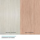 Ver imagem 2 de Paneleiro 70Cm Duplo 2 Portas Lis Legno Crema Com Cumaru