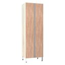 Ver imagem 1 de Paneleiro 70Cm Duplo 2 Portas Lis Legno Crema Com Cumaru