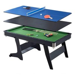 Mesa de Sinuca Ahead Sports Dobrável Jogo Bilhar - 1