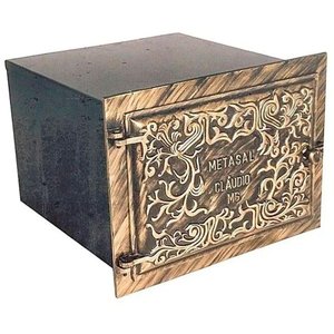 Forno Pesado para Fogão a Lenha Ouro N08 2mm 50x48x34cm