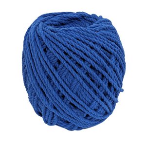 Cordão de Algodão Torcido São Francisco Azul Royal 120 M