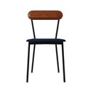 Ver imagem 1 de Cadeira Fixa Estofada Vintage Emília com 4 Unidades