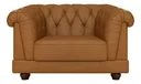 Ver imagem 7 de Sofá Living Helena 2,74 Captonê 3 Lug em Corino Caramelo