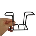 Ver imagem 4 de Porta Guardanapos De Mesa Aço Preto Fosco