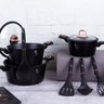 Jogo de Panelas 10 Peças Black Rose Gold Berlinger Haus Cozinha Qualidade Design Moderno - 10