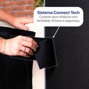 Ver imagem 7 de Sofá Modular Evo de 3 Lugares com Chaise Esq Evo. Two 2,70m Boost Tech em Velourê Cama Inbox Cinza