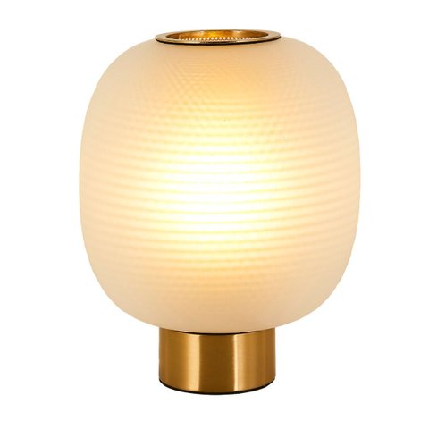 Abajur Friso Jateado Dourado 24cm x 30cm 1 Luz E27