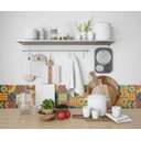 Ver imagem 5 de Papel de Parede Adesivo Abstrato Jogos Colorido Retro 2,80m