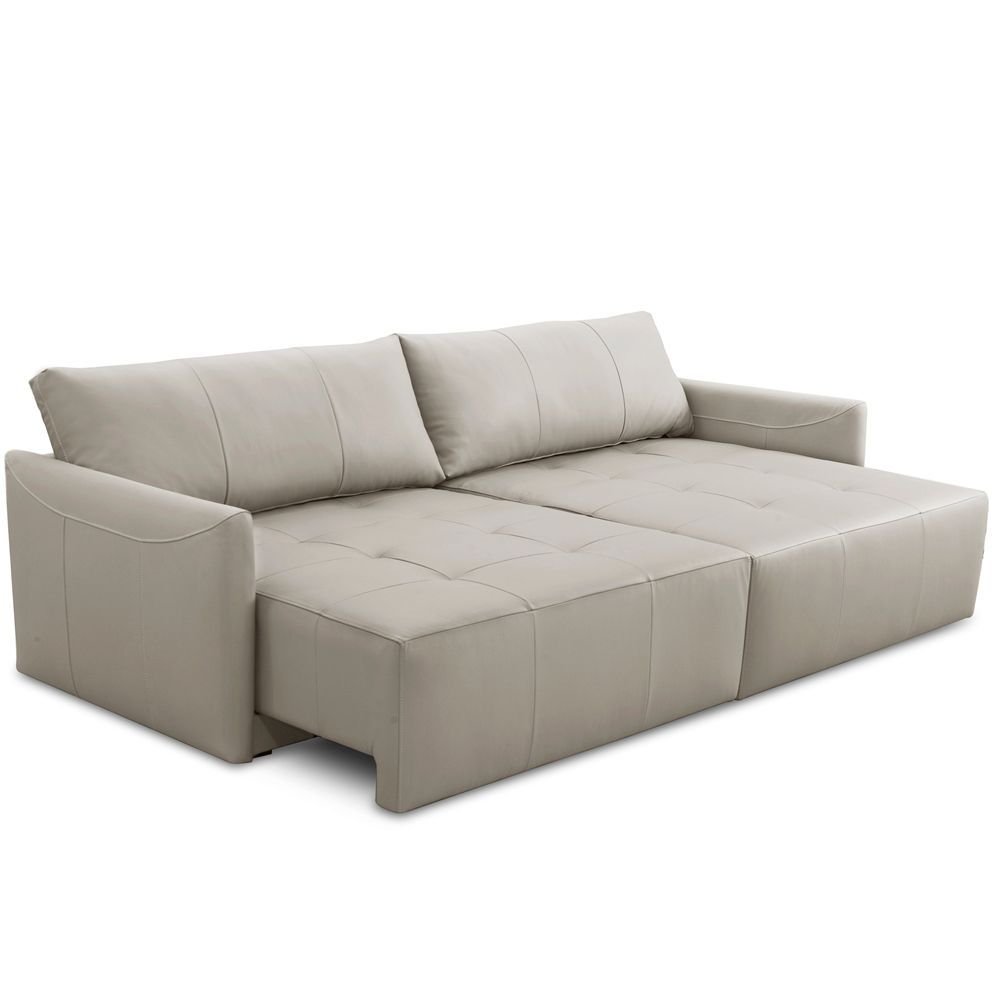 Sofá Retrátil Reclinável para Sala 4 Lugares 262cm Merano L06