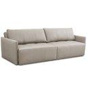 Ver imagem 4 de Sofá Retrátil Reclinável para Sala 4 Lugares 262cm Merano L06 Couro Fendi - Lyam Decor