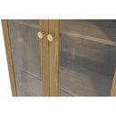 Ver imagem 2 de Paneleiro de Cozinha Modulado Botanic M628 C/ 2 Portas Vidro e 1 Gaveta 50cm Nogueira/fendi