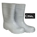 Ver imagem 5 de Bota Pvc Borracha Cano Médio Galocha Impermeável Epi Crival