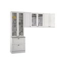 Ver imagem 1 de Cozinha Modulada Henn Americana 3 Peças (2 Armários + 1 Paneleiro) Cpt10 Branco