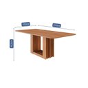 Ver imagem 7 de Sala de Jantar Ariela 210cm sem Vidro com 8 Cadeiras Fernanda