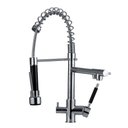 Ver imagem 1 de Torneira Para Cozinha Gourmet Misturador Monocomando Entrada Filtro Munim Pingoo.casa - Prata