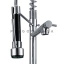 Ver imagem 4 de Torneira Para Cozinha Gourmet Misturador Monocomando Entrada Filtro Munim Pingoo.casa - Prata